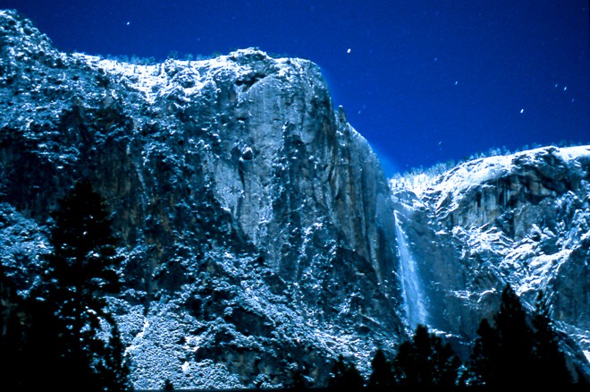 Snow over El Capitan, Yosemite