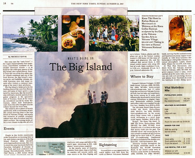 New York Times, Travel