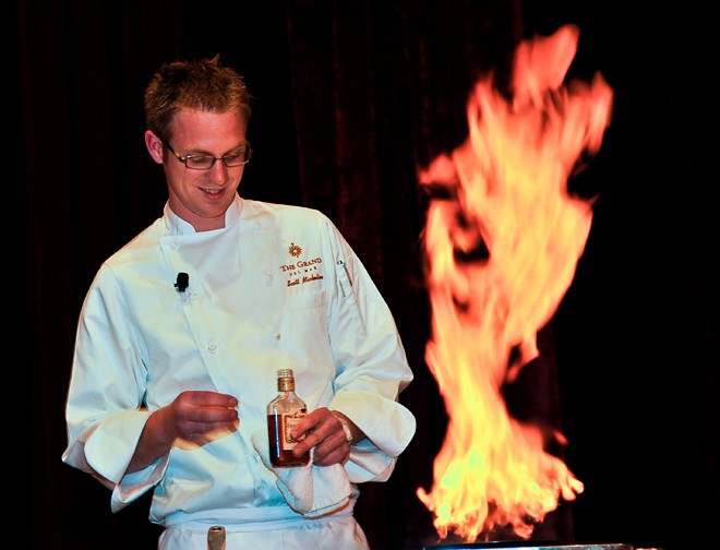 Cooking Demonstration at Grand Del Mar Resort