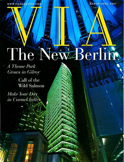 via magazine cover berlin photo sony center