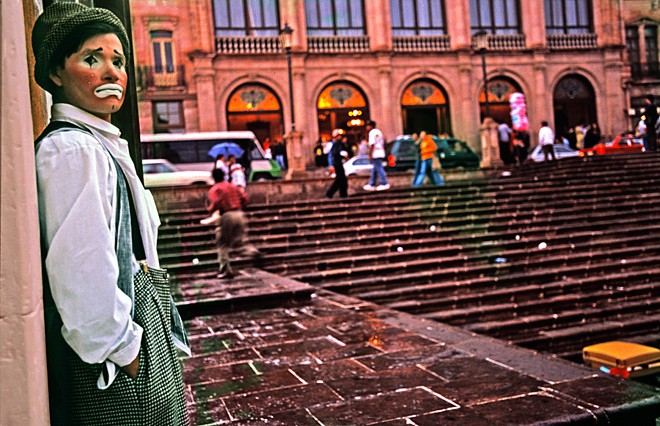 Street Performer in Zacatecas